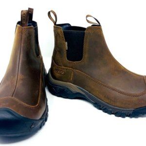 NEW KEEN Anchorage III (3) Men’s Size 7 Waterproof Snow Boot Brown 1017790 NWT